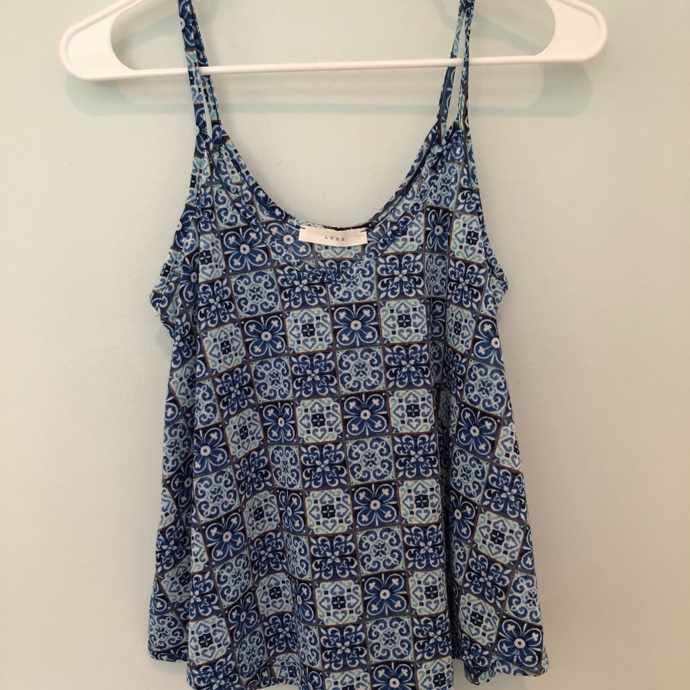 Blue Tank Top